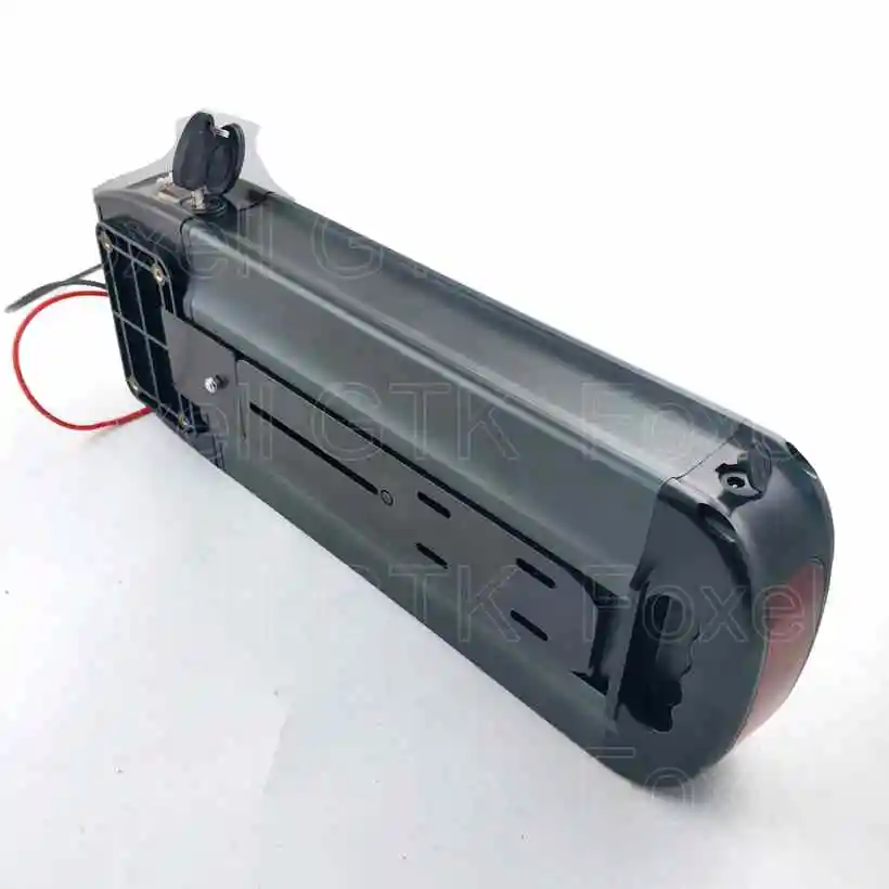 Free customs taxes 36V 13Ah electric bike dolphin style battery 3th bat hot sale ebike lithium battery 36v 500w with 2A charger (6)