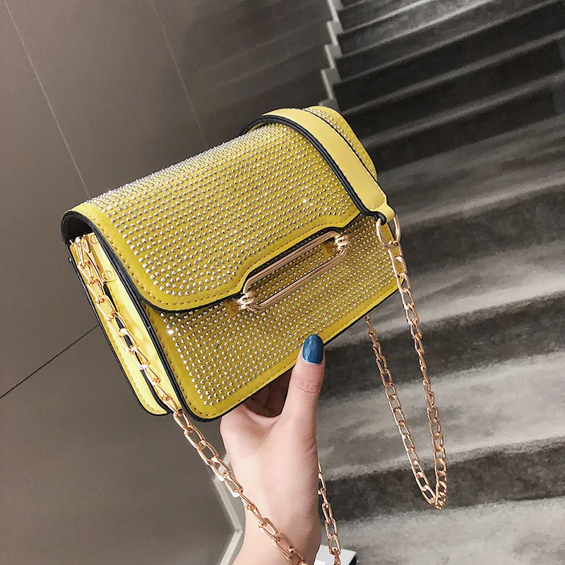 

Female Crossbody Bags For Women 2019 High Quality Leather Luxury Handbag Designer Sac A Main Ladies Rivet Shoulder Messenger Bag