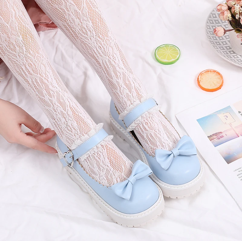 cute bow shoes