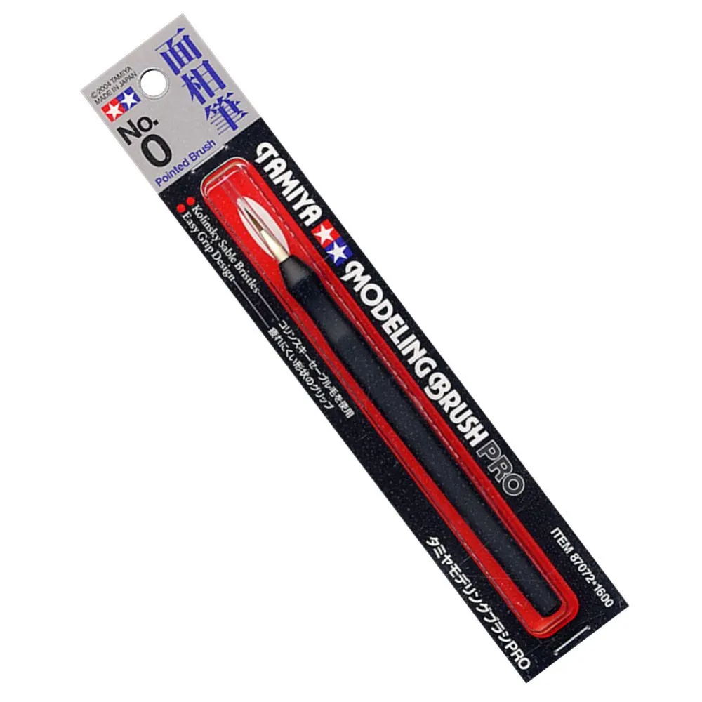 Tamiya 87072 моделирующая Кисть Pro острый но0 модель хобби Инструменты для рисования