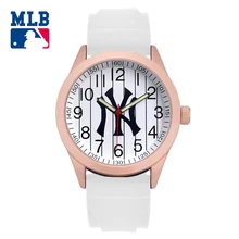 MLB NY Fashion Camouflage Cool Watches Rubber Waterproof Lover Watches Men Women Quartz Sport Student Wrist Watch Clock SD009
