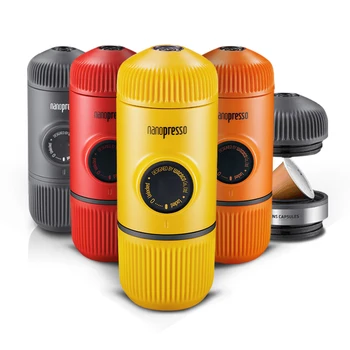 

Mini Coffee Machine Manual Coffee Maker Portable Pressure Espresso Coffee Maker Handheld Espresso Maker for Home Traveller