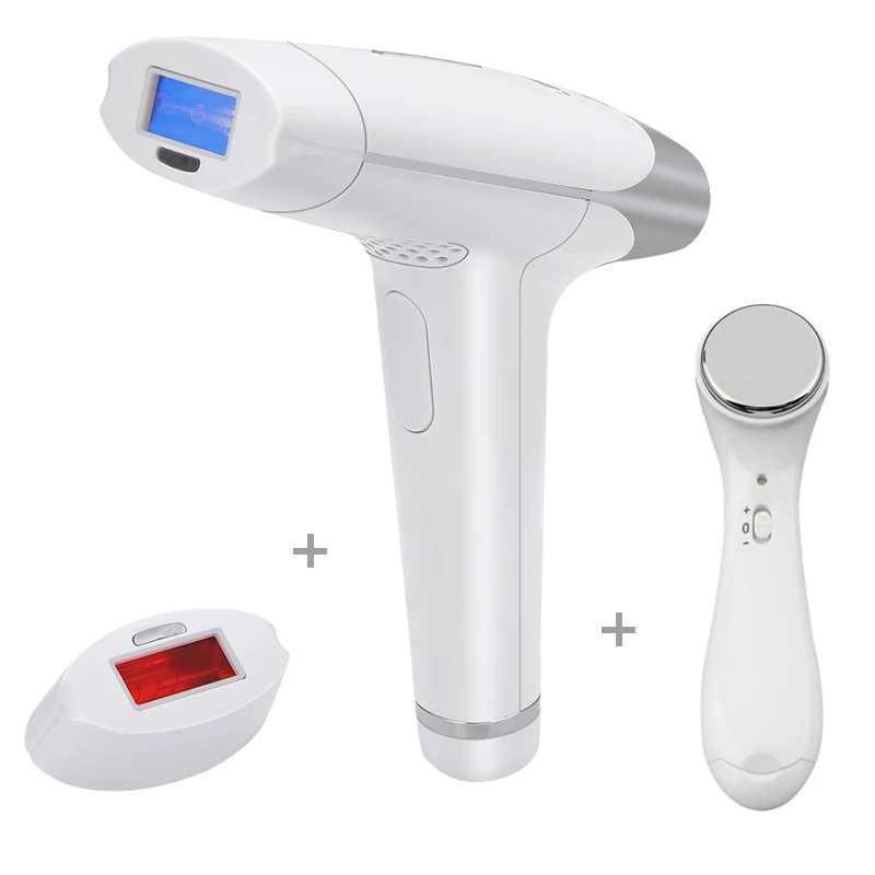

Newest Laser Hair Removal Machine Laser Epilator Hair Removal Permanent 2in1 IPL Bikini Trimmer Electric depilador a laser