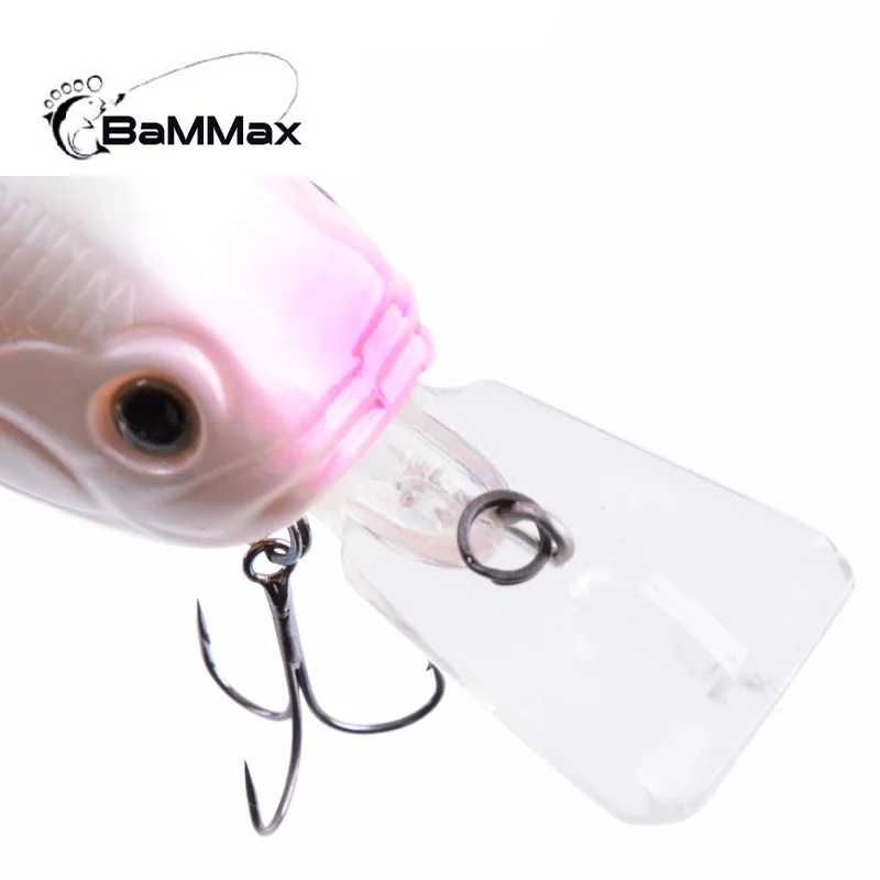 Bammax Minnow приманки для ловли рыбы 7 г 5 см приманка воблер твердая Бас блесны жира