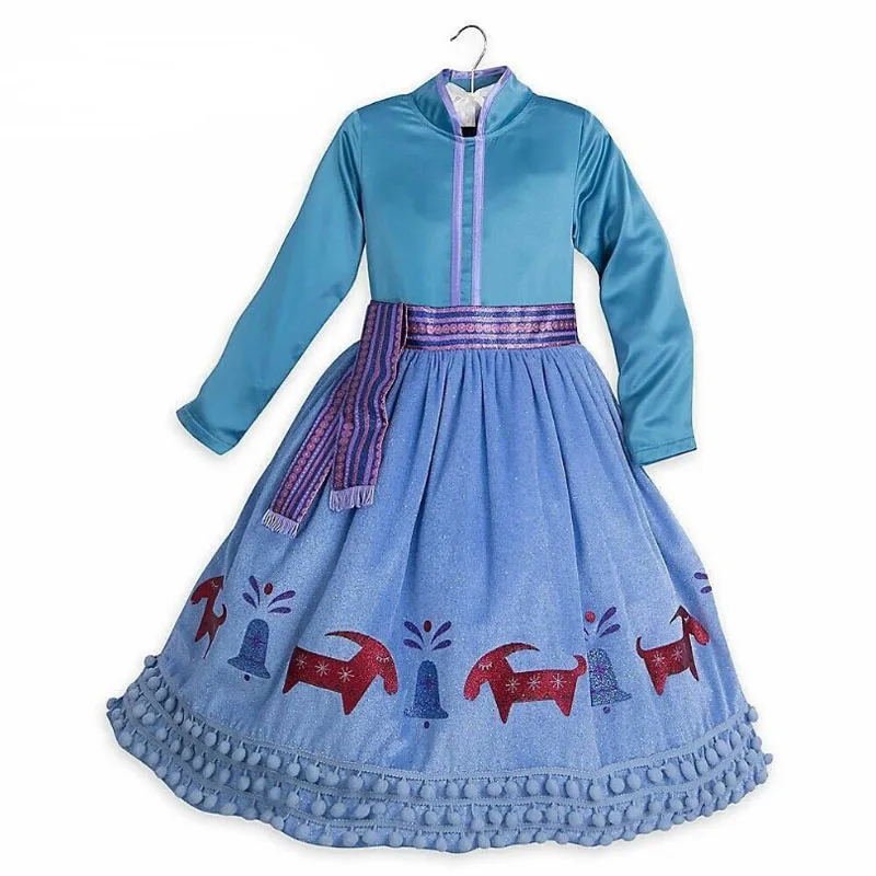 2018-new-girls-moda-vestido-de-rainha-da-neve-traje-da-princesa-anna-elsa-vestido-de (2)