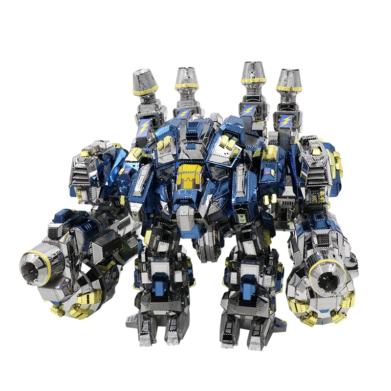

2016 MU 3D Metal Puzzle Thor Armor YM-N020 Joint Movable DIY 3D Laser Cut Models Jigsaw Toys 12 sheets Assembling