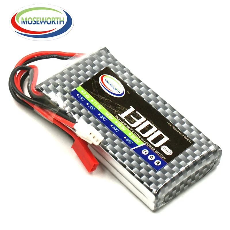 2 шт. аккумулятор Lipo 2S 7 4 в 1300 мАч 60C для радиоуправляемых игрушек радиоуправляемый