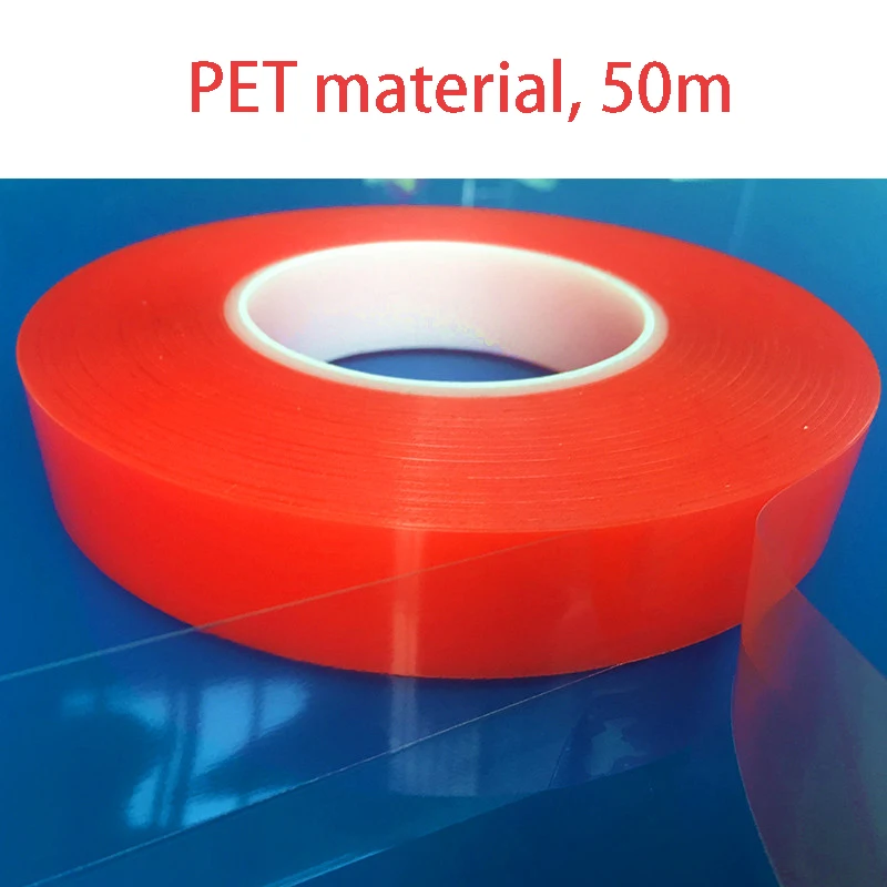 1 Roll (0.2mm Thick), 1mm-100MM  50M Choose Acrylic Adhesive Double Sided Tape for mobile Battery Phone Display Lens LCD Screen