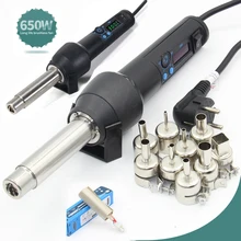 650 Вт большая мощность YIHUA 8858-I фена паяльная станция портативный фена паяльная станция IC ремонт