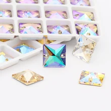 

Astrobox Crystal Rhinestone Glass Stone Arts And Crafts Dress Sew On Rhinestone Decorative Applique For Needlework Accessorie
