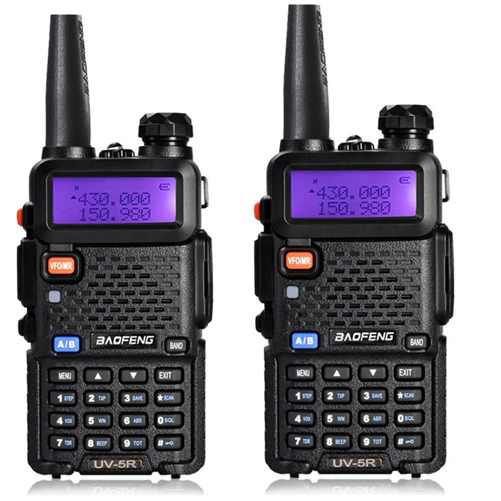 

2pcs UV5R Two Way Radio Pofung BF-UV5R FM Transceiver UV 5R amateur yaesu cb Radio station telsiz Baofeng uv-5r Walkie Talkie