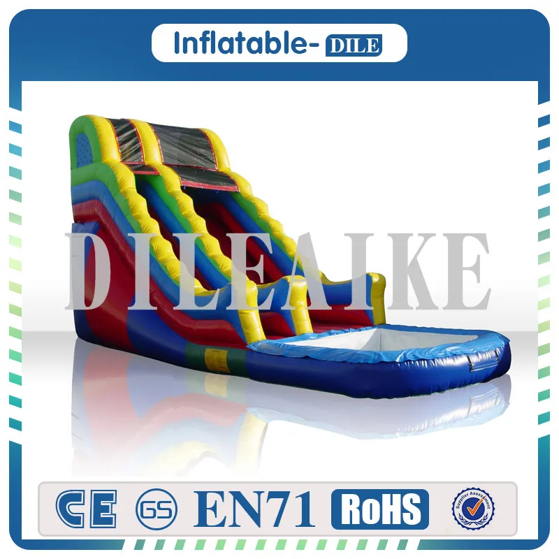

Free Shipping 0.55mm PVC inflatable slide jumping bouncing tarpaulin inflatable slide For Party And Events