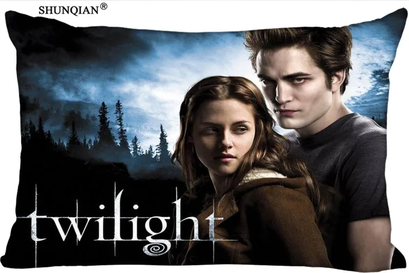 

Custom Twilight Rectangular Pillowcase Home Bedroom Living Room Silk Pillowcase Two Sides Printing More Size