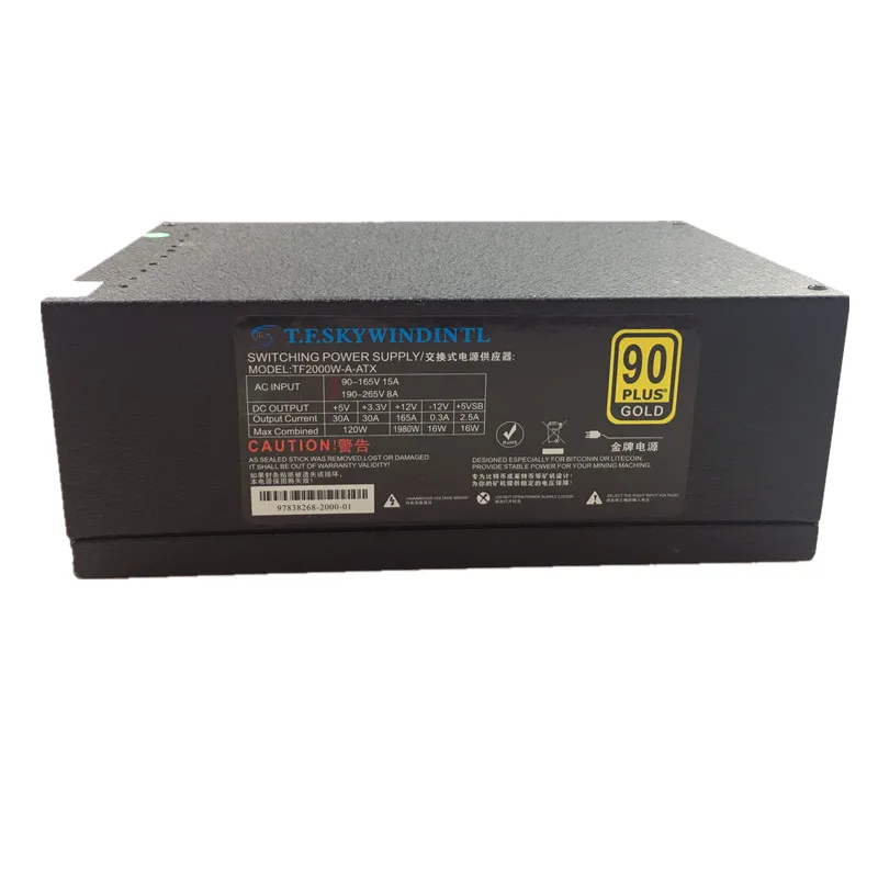 2000W Mining Full Module modular 110v 220v Power Supply 8 GPU Ethereum ETH Mining ATX PC Power Supply For BTC Minner Machine psu 2000W Mining Full Module modular 110v 220v Power Supply 8 GPU Ethereum ETH Mining ATX PC Power Supply For BTC Minner Machine psu