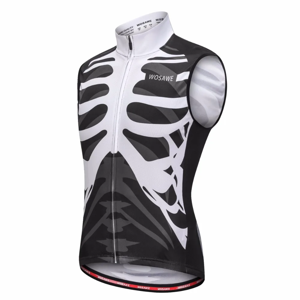 WOSAWE Quick-drying Sleeveless Cycling Vest Breathable Men's Running Sports Tops Bike Road Ropa Ciclismo Jersey WOSAWE Quick-drying Sleeveless Cycling Vest Breathable Men's Running Sports Tops Bike Road Ropa Ciclismo Jersey
