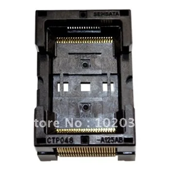 

100% NEW Sensata CTP048 TSOP48 0.5mm IC Test Socket / Programmer Adapter / Burn-in Socket(CTP048-A125AB)