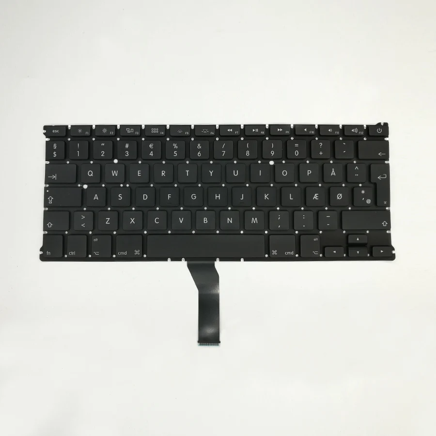 5 шт. новая Дания Датский Клавиатура для ноутбука Macbook Air 1" A1369 2011 A1466 2012 2013