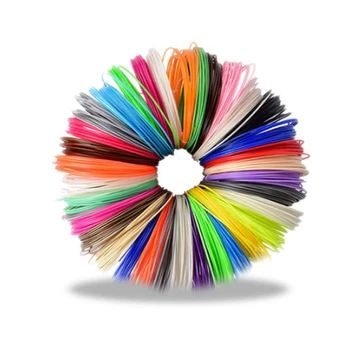 

Filament plastic PLA 10M for for 3d printer 3d pen /YOUSU 1.75mm/Multicolor Length 10M/China