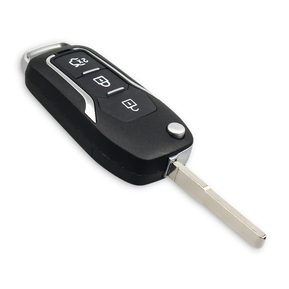 KEYYOU 3 Buttons For Ford Focus 3 Fiesta connect mondeo c max Modified Flip Folding Remote Key Flip Fob Shell Smart Key Case