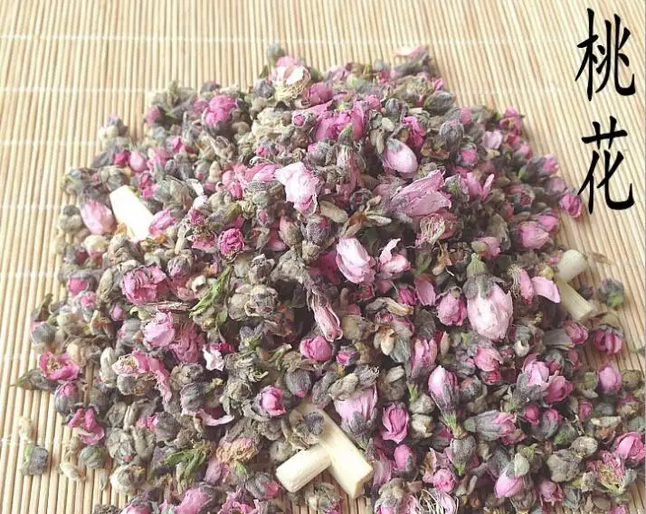 

Dried Peach Flowers Buds Herbal Tea peach blossom