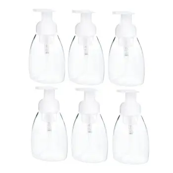 

6-Pack Foam Soap Dispensers Pump-Bottles For Liquid 4 Oz / 250 Ml Olive Soap Soap Diy Liquid Soap Detergent Shower Gel And Mor