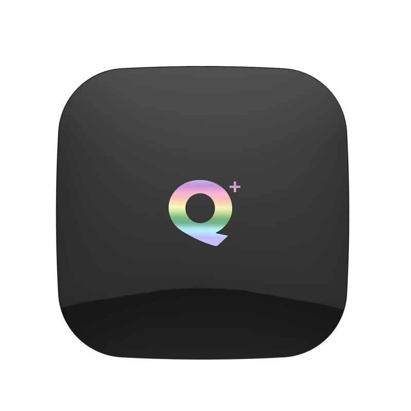 Q Plus Android 9.0 Smart TV Box 4GB 64B Allwinner H6 Quad Core 2.4G Wifi Media Plyaer Colorful Light Set Top ox Wholesale