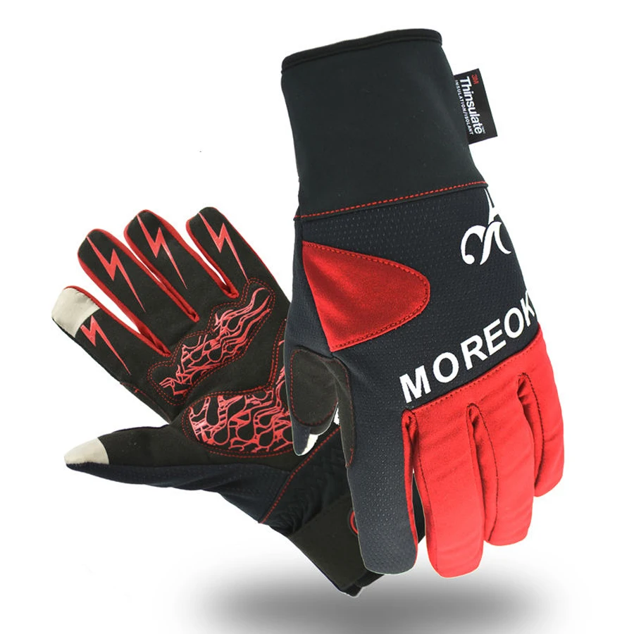 MOREOK-Winter-Cycling-Gloves-Thermal-Windproof-Warm-Fleece-Bike-Gloves-Gel-Pads-Men-Women-Anti-slip