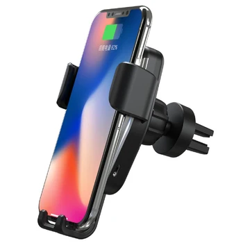 多機能チーワイヤレス充電器 + 自動車電話ホルダー機能高速車 10 ワット高速ワイヤレス充電xs xrサムスンS8 9