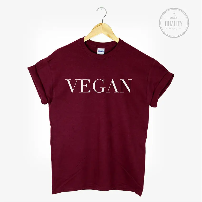 

Vegan T Shirt Top kale plants are friends edgy veggie vegetarian vogue hipster More Size and Colors-B069