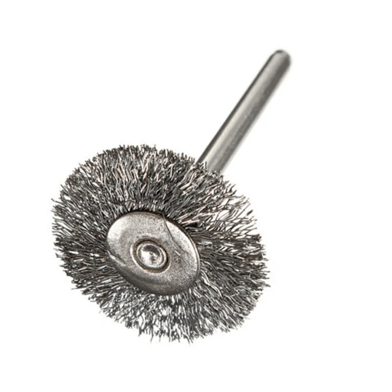Rotary Steel Wire Wheels Brushes for Grinder Drill Polish Clean Remove Rust 20Pc