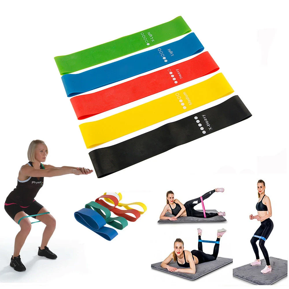 Buy KISHOO Exercise Resistance Loop Bands Latex
