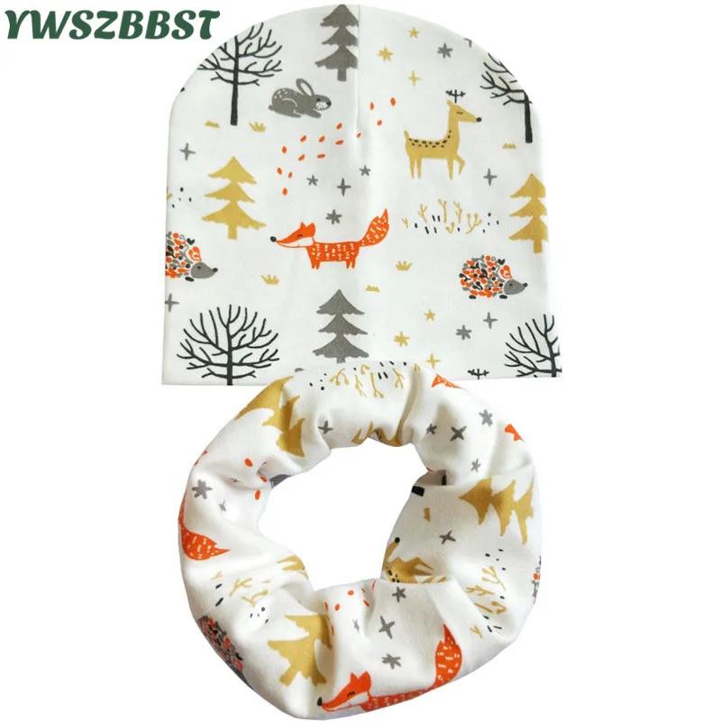 

New Outdoor Warm Cap for Boys Girls Windproof Children Beanies Cap Scarf Spring Autumn Winter Cotton Baby Hat Baby Girls Hat