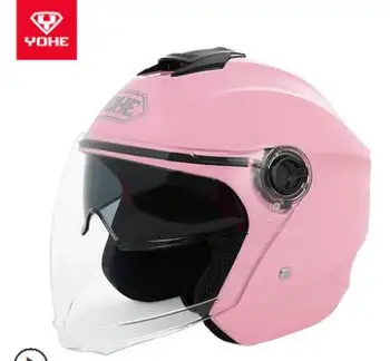 

YOHE YH-837A double lens men and women warm half helmet four seasons summer sun protection electric motorcycle helmet 22