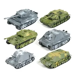 1 шт. Собранный 1: 72 танк тигр сборки модели мира WarII классический модель военного танка buliding наборы разведки сборки игрушки