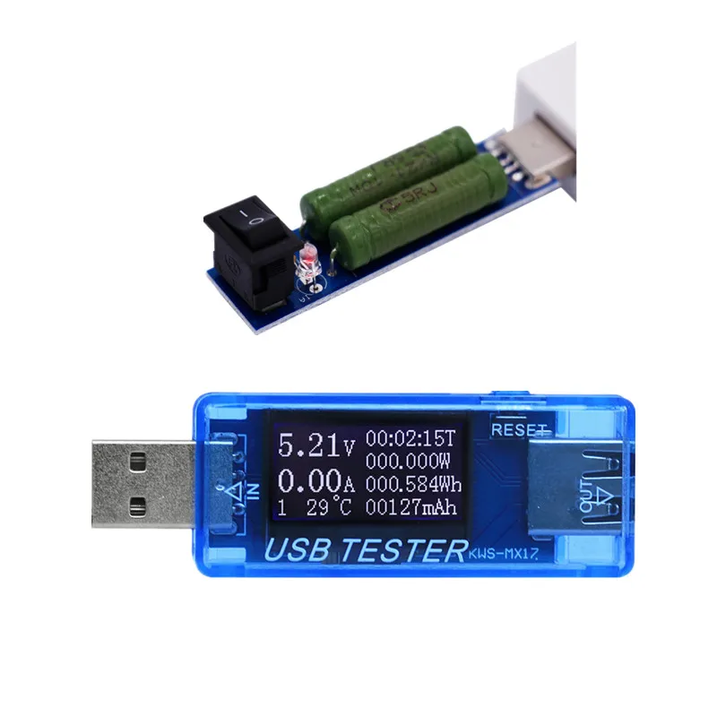 8 in 1 Voltage Current Detector Battery Tester Mobile Power ammeter