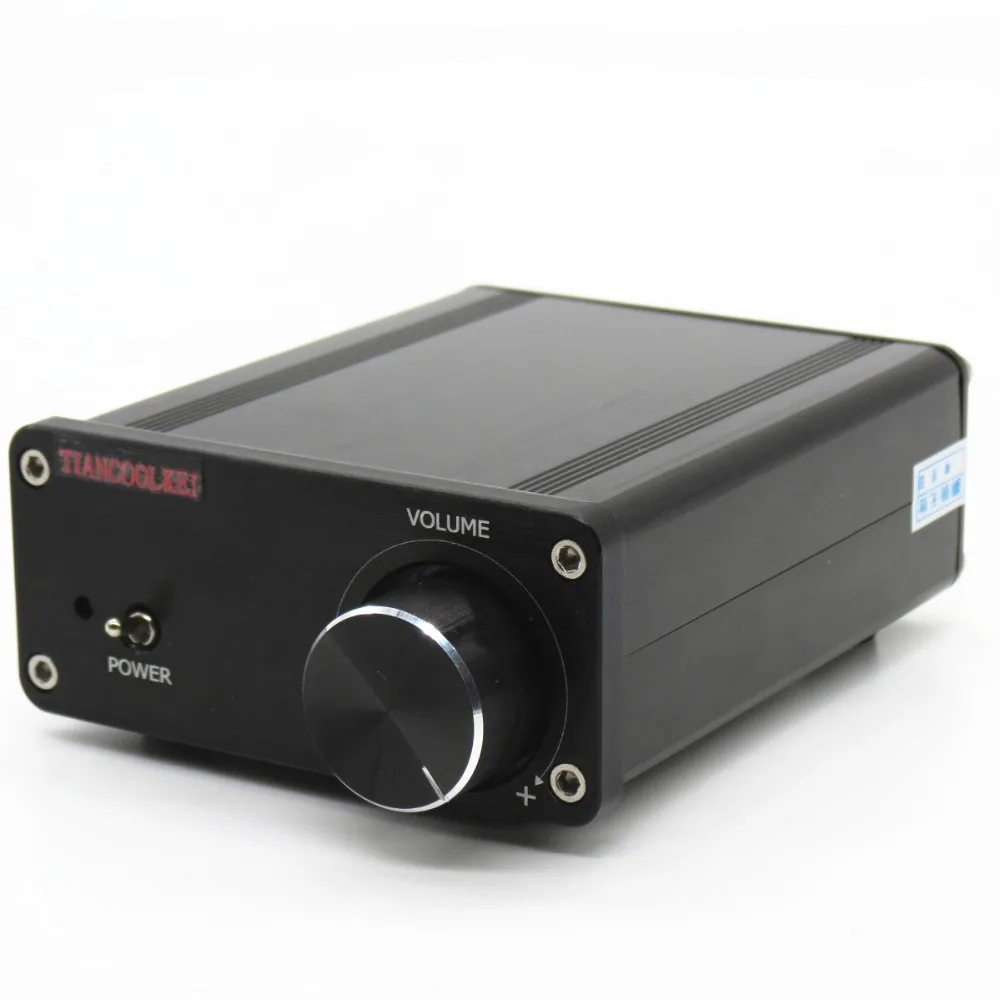 TIANCOOLKEI YJ3116 2 канала Hifi цифровой аудио усилитель мощности TPA3116 24 В мини домашний аудио видео усилители черный с мощностью