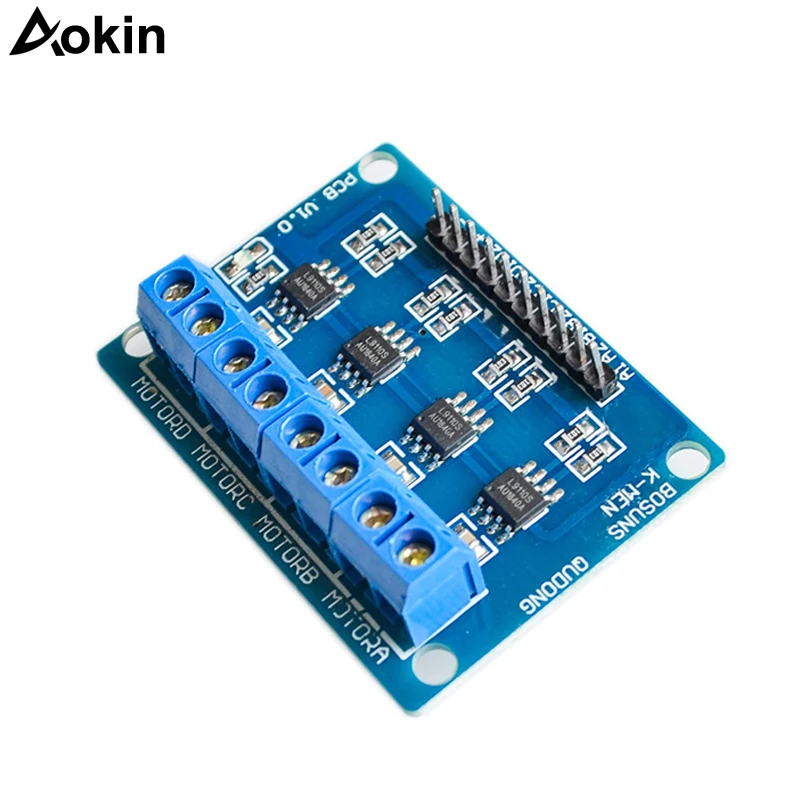 

L9110S 4 Channel Drive DC Motor Drive Board Motor Drive Module Smart car 4-Way Driver