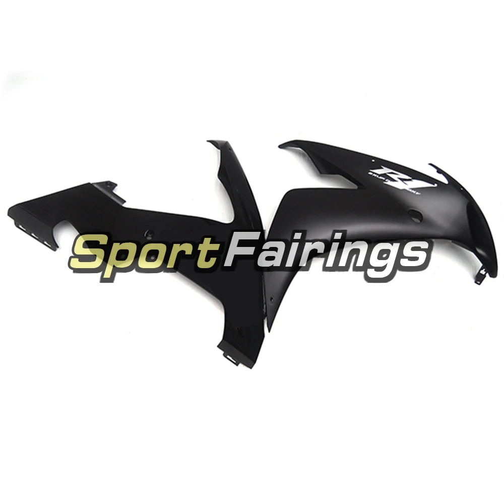 ABS пластик впрыска полный Sportbike Обтекатели для Yamaha YZF1000 R1 2004 2005 2006 матовые черные кузовные комплекты штуцера