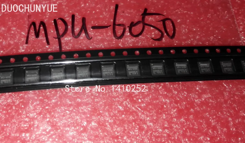 10 шт./лот MPU-6050 MPU6050 QFN24 с трехосным гироскопом новый модуль в наличии БЕСПЛАТНАЯ