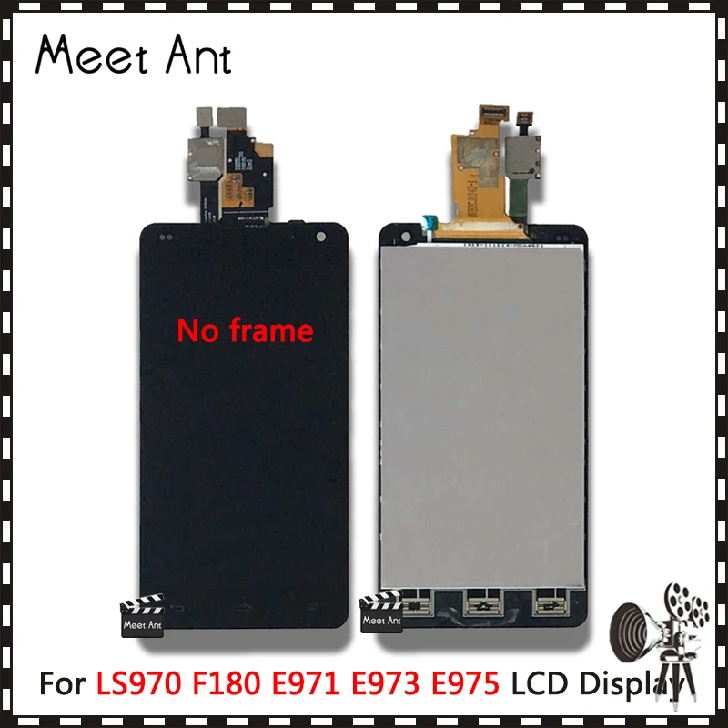 Высокое качество 4 7 ''для LG Optimus G LS970 F180 E971 E973 E975 ЖК-экран с кодирующий