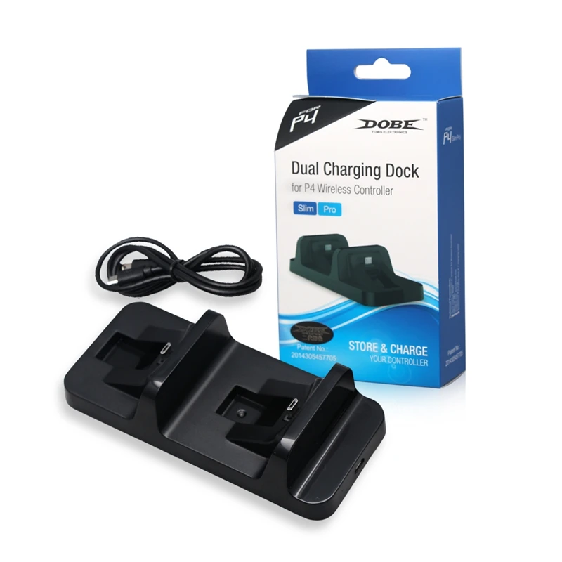 

Handle Charger - Bluetooth Game Controller, Dual Charging Bracket Sony, PlayStation 4/PS4 Game Handle Accessories TW-658