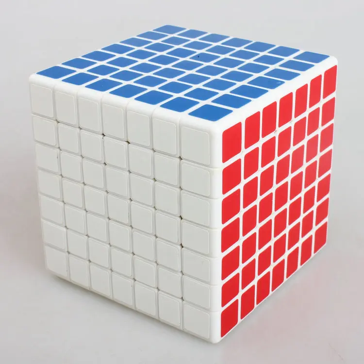 Cubo de Quebra-cabeça Shengshou Profissional Matte Adesivos Cubo Mágico Quebra-cabeça Velocidade Clássico Brinquedos Aprendizagem Educação 7x7 Pvc & 8 puzzle cube