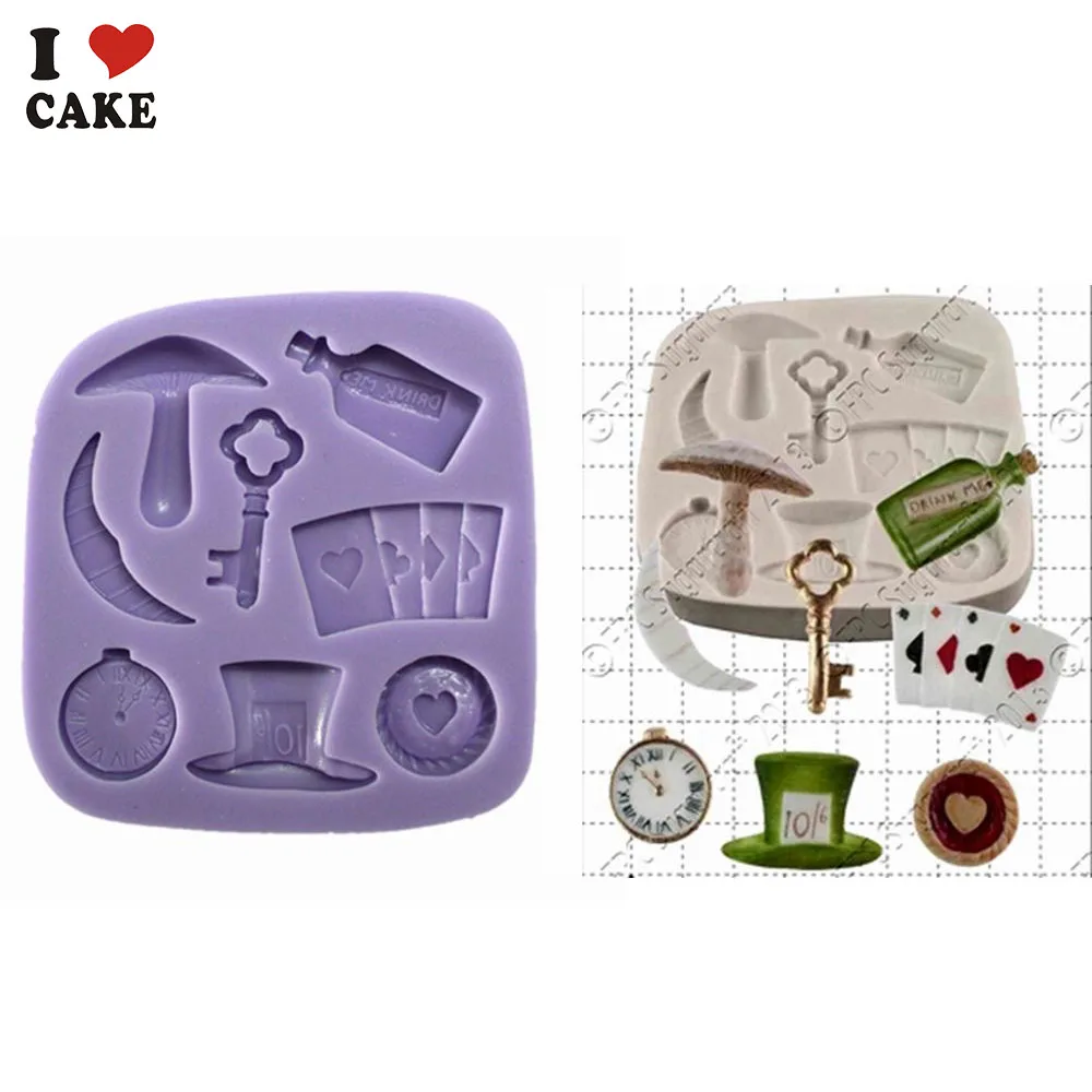 Topper Watchpoker Champignon Alice Au Pays Des Merveilles Accessoires De Cuisine Cupcake Silicone Gateau Moule Pour Fondant Gateau Decoration Fa5 Aliexpress Topper Watchpoker Champignon Alice Au Pays Des Merveilles Accessoires De Cuisine Cupcake Silicone Gateau Moule Pour Fondant Gateau Decoration Fa5 Aliexpress