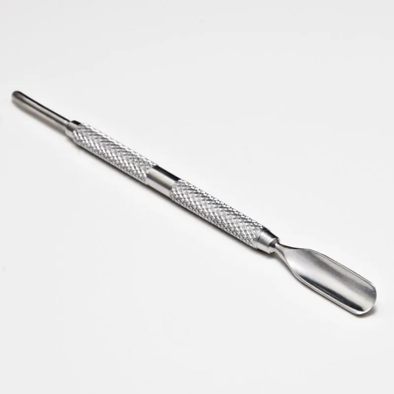 Инструменты для дизайна ногтей Отшелушивающий вилочный пилинговый нож триммер