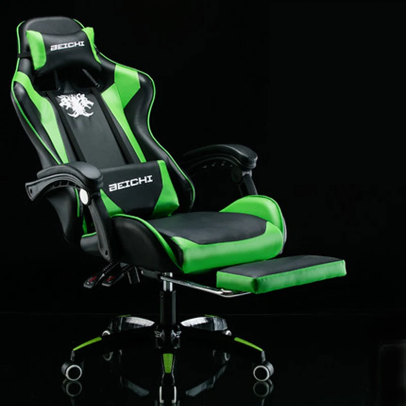  Free shipping Racing synthetic Leather gaming chair Internet cafes WCG computer chair comfortable l