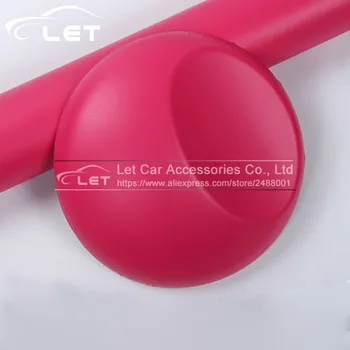 

152cm x 30cm Matt Matte Rose Red Car Auto Body Sticker Decal car styling Self Adhesive Wrapping Vinyl Wrap Sheet Film