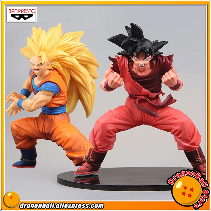 

Anime "Dragon Ball Z" Original Banpresto Son Gokou FES !! vol.3 Collection Figure - Super Saiyan 3 Son Goku + Gokou Kaioken ver.