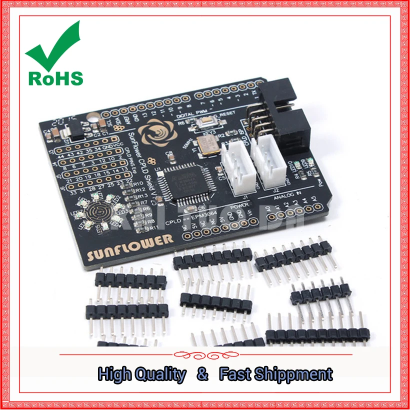 

SunFlower CPLD Shield V1.0  _CPLD core board adaptation extension board