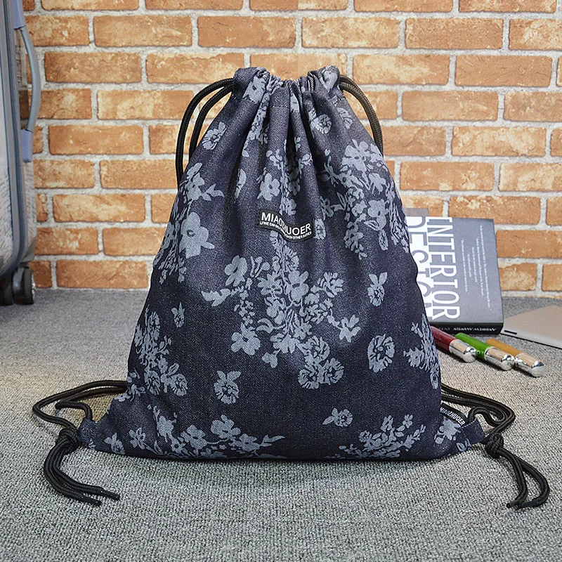 Words O Youth Di Multicolore Shoulder Qualità Borsa Should Con Sacchetto Unisex Alta 43 slim Nylon Coulisse Outdoor Viaggio Corda Da Borse slim Per Wide Fit Del Shoulder 33 Zaino Flowers Formato Fatta 1wdfxqa