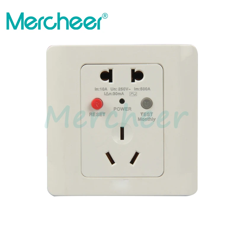 86 Type 230V 10A Electricity Shock Proof Leakage Protection Socketin